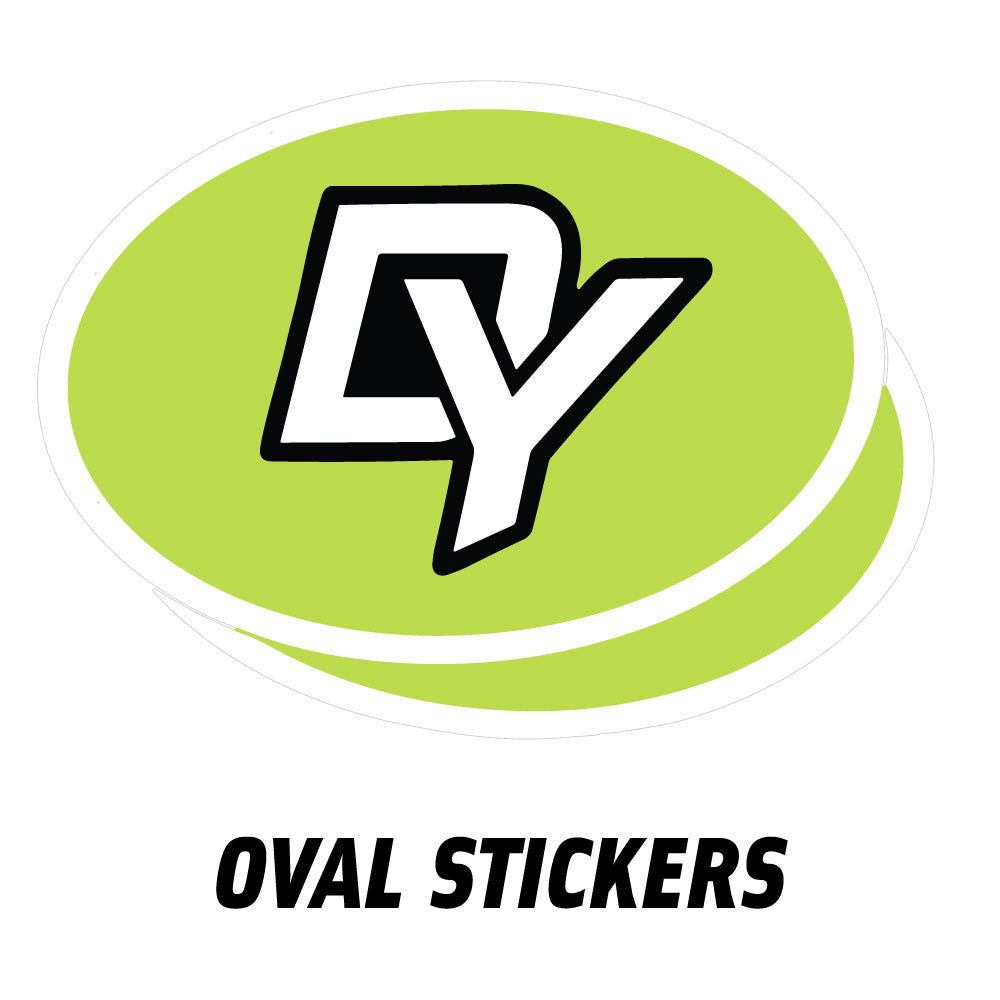 Custom Oval Stickers