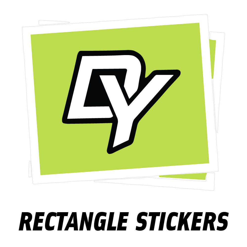 Custom Rectangle Stickers